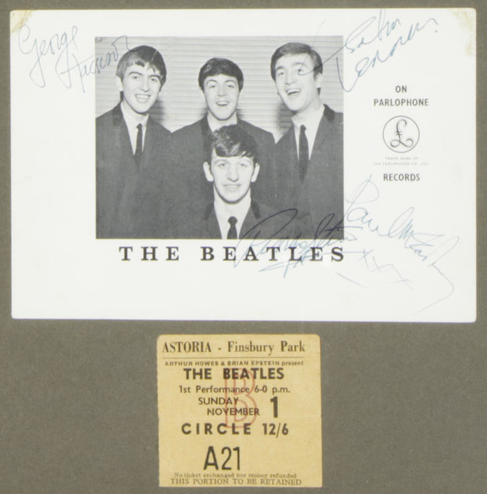 Beatles Autographs 1963