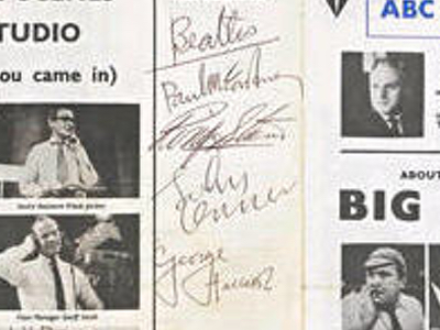 1963 Beatles Autograph Examples