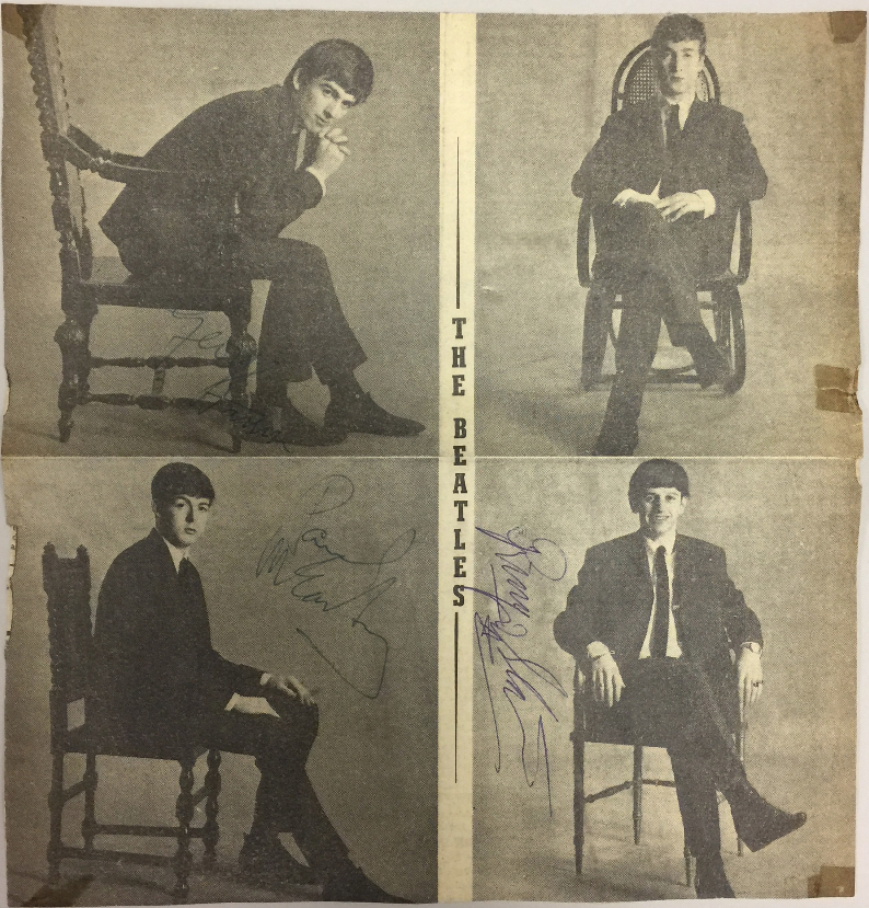 Beatles Autographs 1963