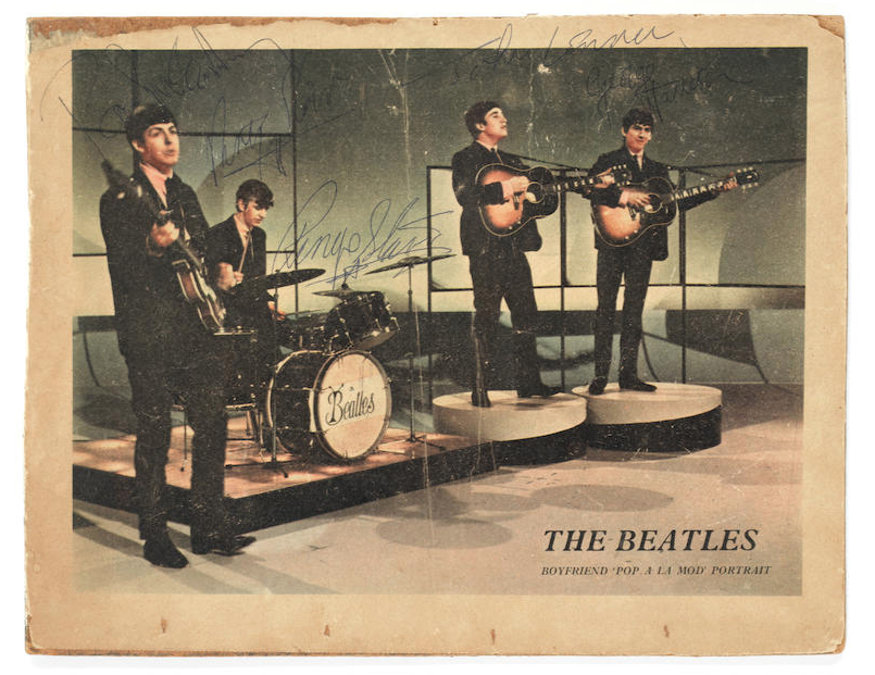 Beatles Autographs 1963
