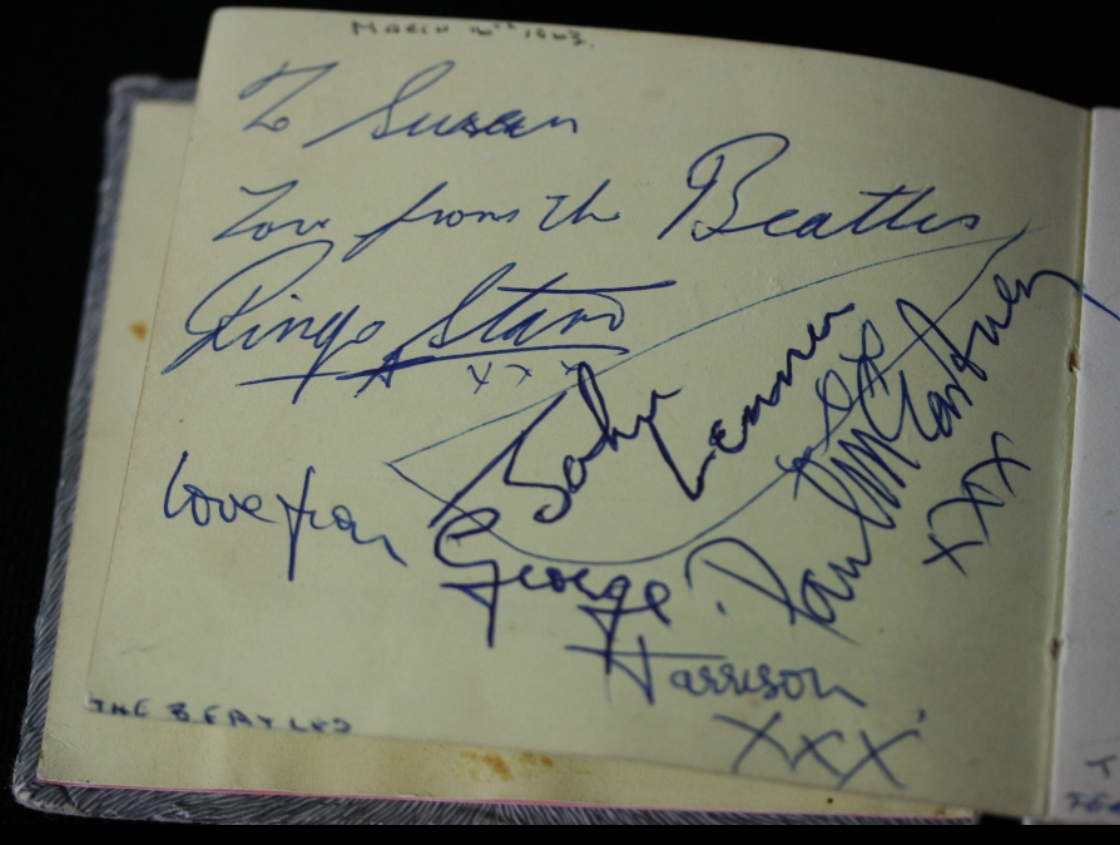 Beatles Autographs 1963