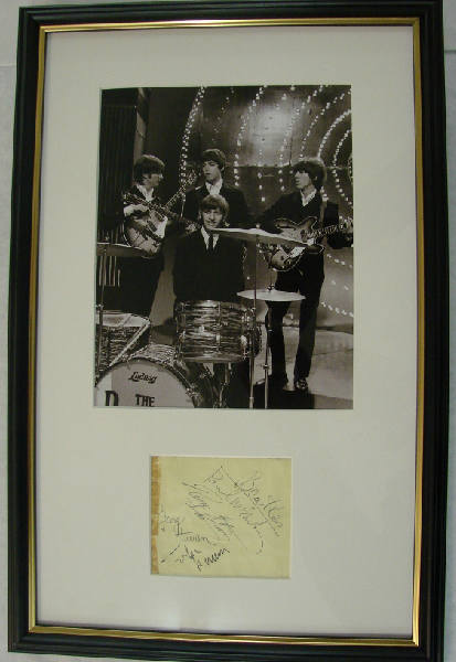 Beatles Autographs 1963