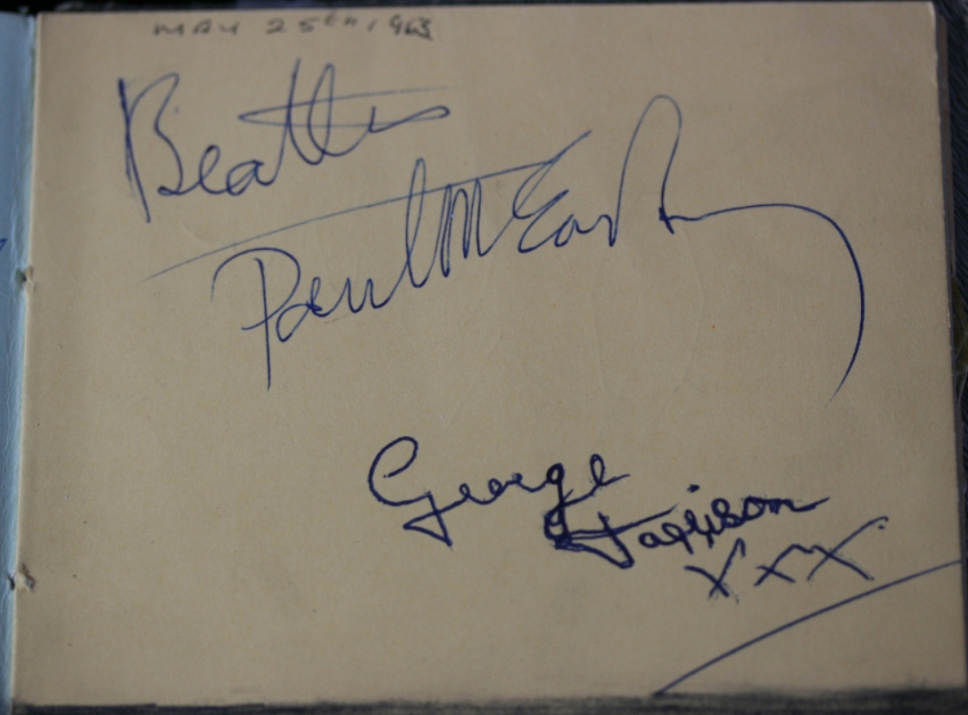 Beatles Autographs 1963