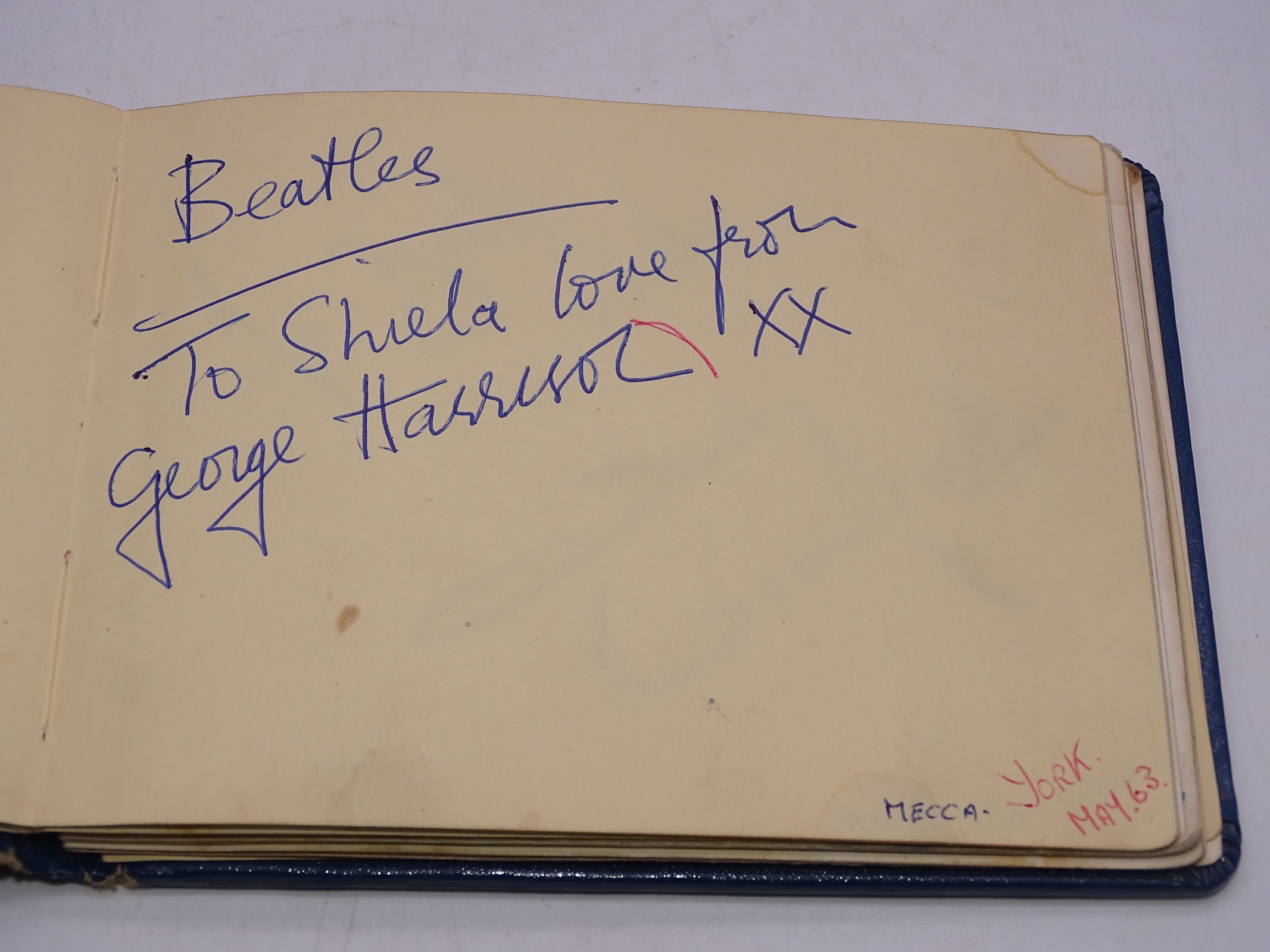 Beatles Autographs 1963