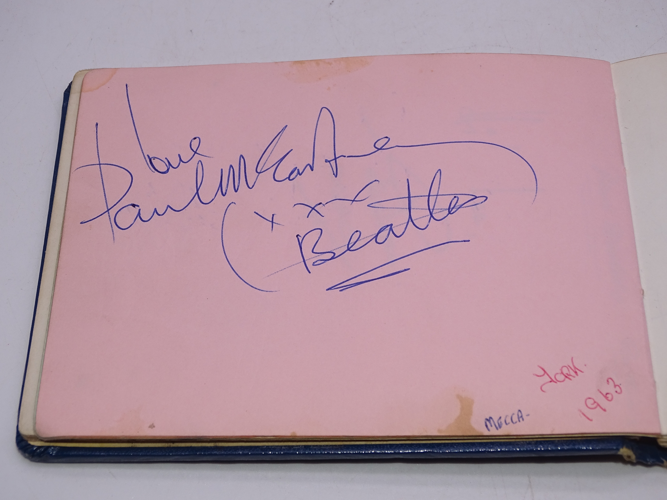 Beatles Autographs 1963