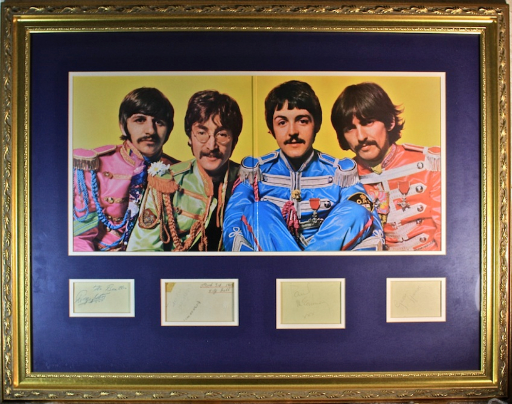 Beatles Autographs 1963