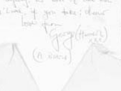 1963 Beatles Autograph Examples