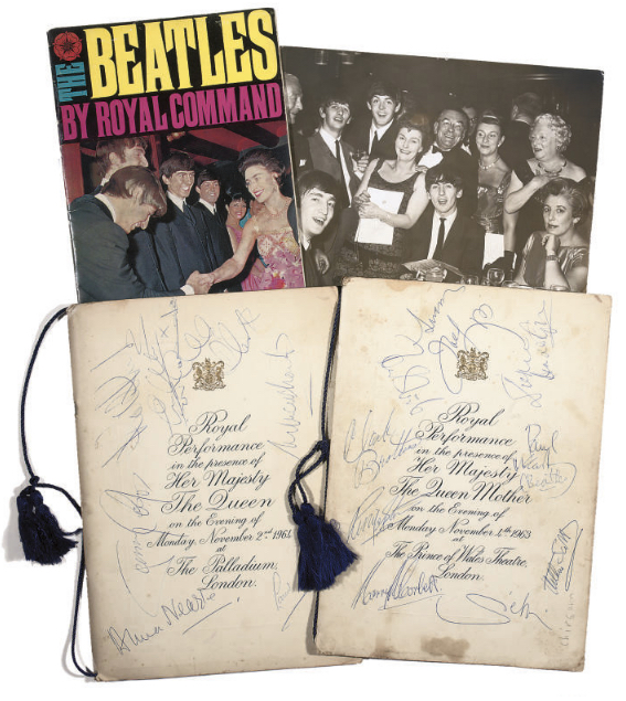 Beatles Autographs 1963