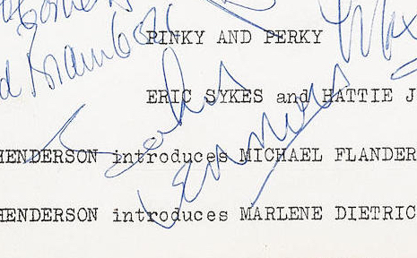 Beatles Autographs 1963