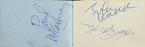 Beatles Autographs 1963