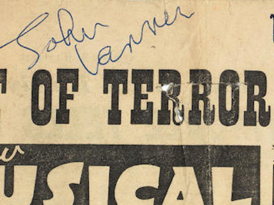 1963 Beatles Autograph Examples