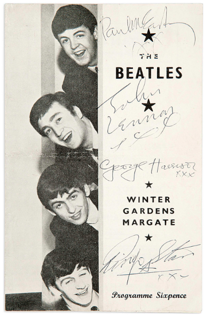Beatles Autographs 1963